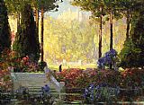 Famous Garden Paintings - The Garden of the Castle